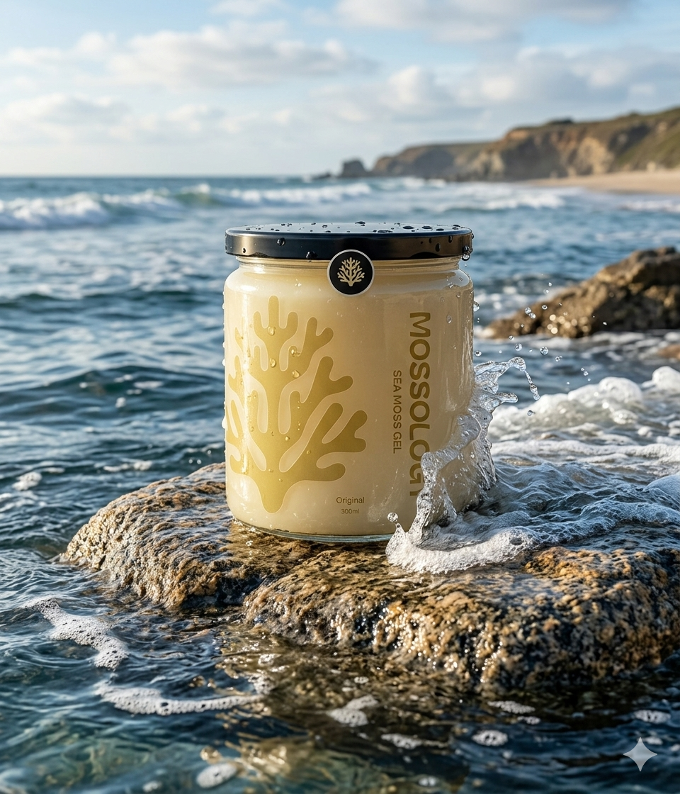 Mossology brand identity and packaging design
